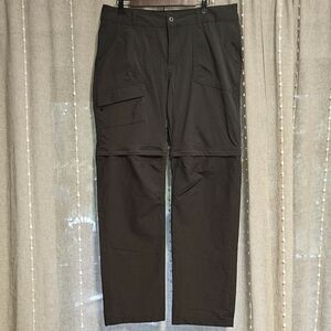 Columbia Convertible Pants Grey Nylon Long